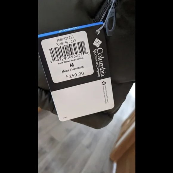 Columbia Titanium Men Medium size Winter jacket - Picture 9 of 9